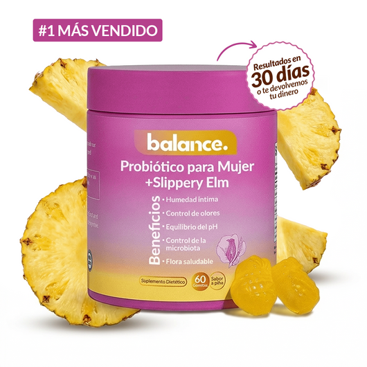 Slippery Elm Gummies Probiótico para Mujeres
