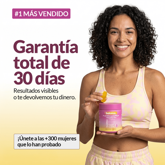 Slippery Elm Gummies Probiótico para Mujeres