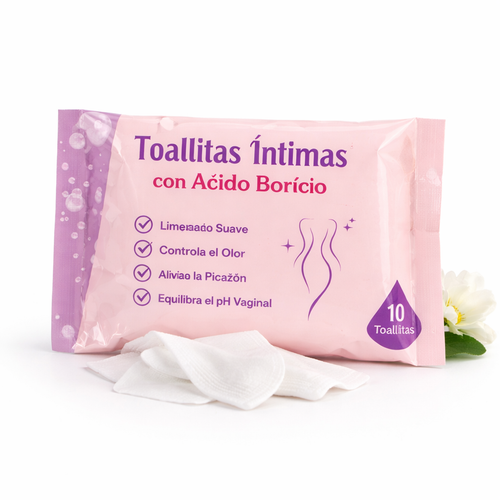 Toallitas Suaves para Higiene Femenina